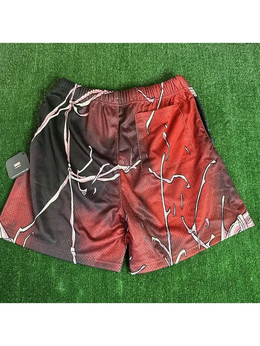 Civil Regime Marvel Spiderman Venom Mesh Athletic Shorts